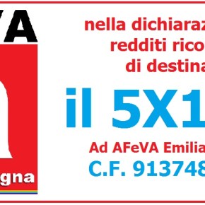 5×1000 anno 2018: sostieni l’Associazione Familiari Vittime dell’Amianto Emilia&nbsp;Romagna
