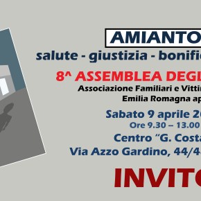 8^ Assemblea di AFeVA Emilia Romagna: Sabato 9 aprile 2022 c/o Centro G. Costa&nbsp;Bologna