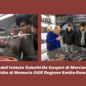 Amianto e lavoro nel 120esimo della Camera del Lavoro di Rimini: i ragazzi/e dell’Istituto Gobetti De Gasperi di Morciano (RM) in visita al “Presidio di Memoria OGR” Assemblea Legislativa&nbsp;Emilia-Romagna