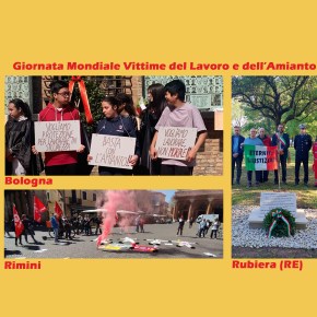 Giornata Mondiale delle Vittime dell’ Amianto: Report iniziative AFeVA ER in Emilia&nbsp;Romagna