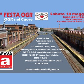 11^ Festa OGR Bologna: 18 maggio 2024 – Casa dei Popoli – Casalecchio di Reno&nbsp;BO